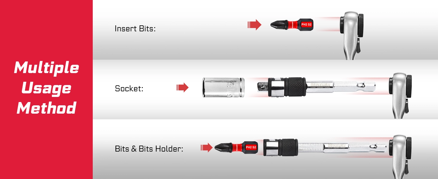 Extended Lifespan Screwdriver Bit EVA Foam Tool Storage Set for the carpenter
